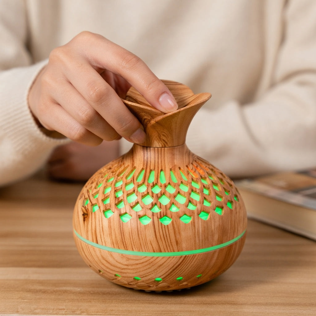 Looks like furniture, works like a humidifier